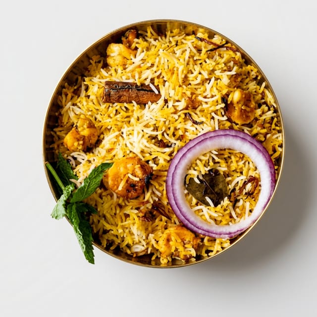 Shrimp Biryani (Curry Rice).