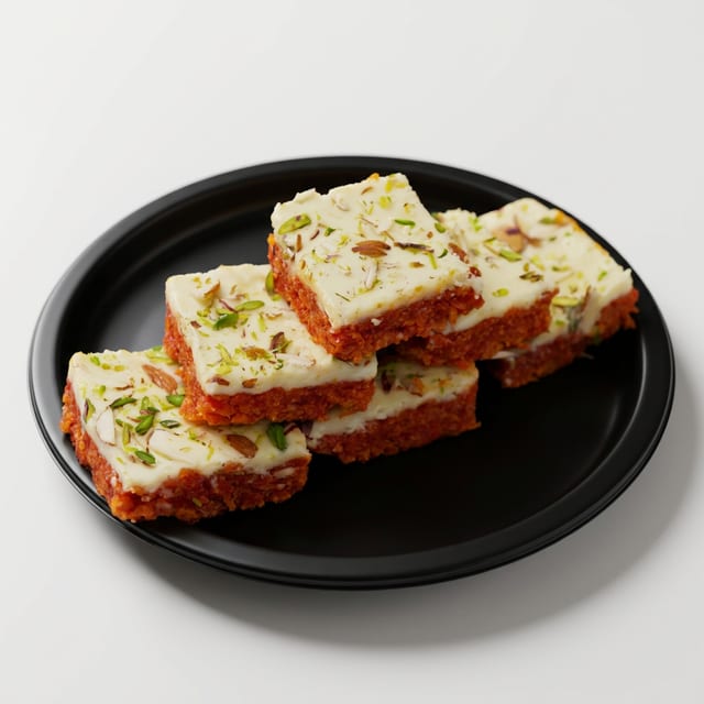Gajar BURFI Box 1 LB (Carrot) * Must Try *.