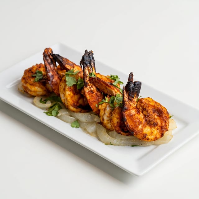 Tandoori Shrimp (Clay Oven Cooked) * NEW ITEM *.