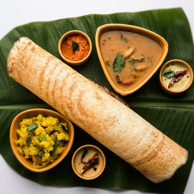 Masala Onion Dosa.