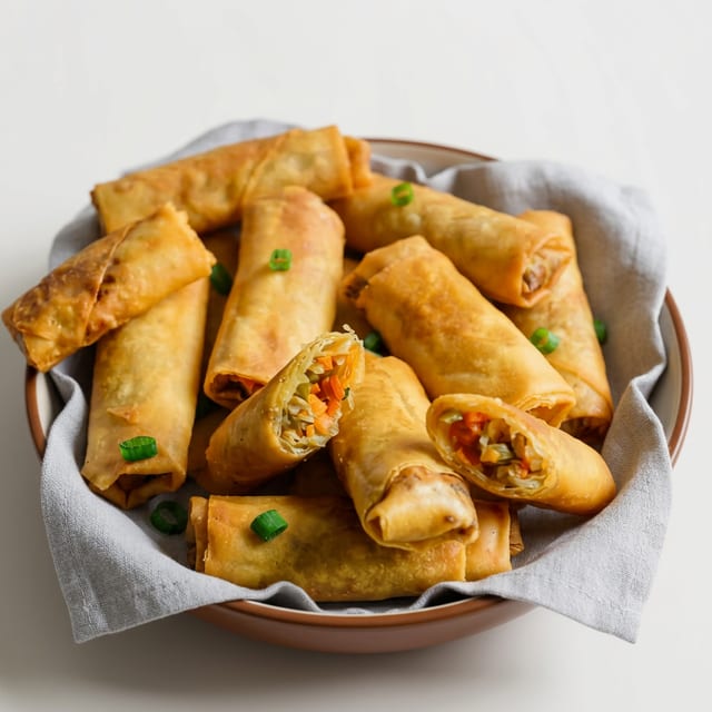 Spring Rolls Masala (Vegetable).