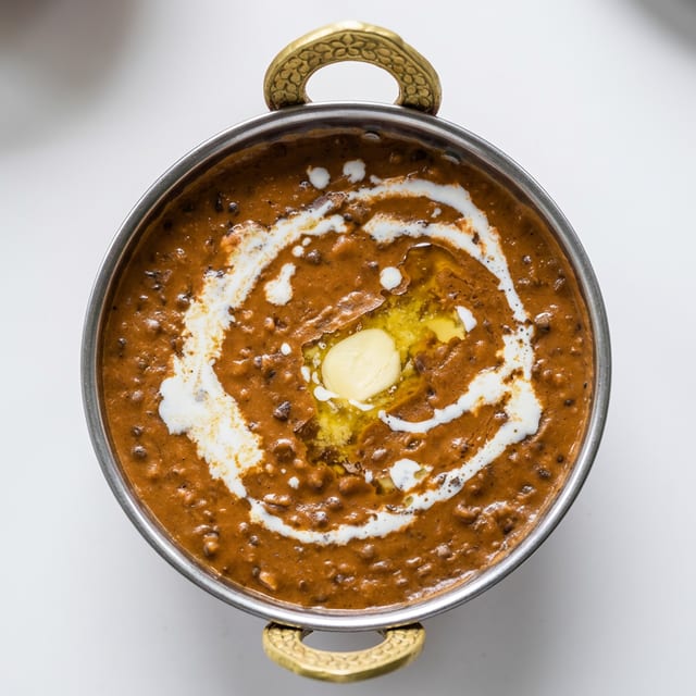 Dal Makhani (Creamy Lentils).