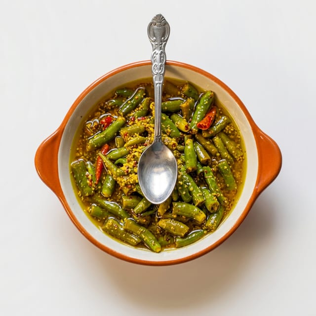 Green Chili Pickle * House Special *.