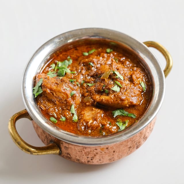 Vindaloo Curry (Traditional Curry with Potatoes).