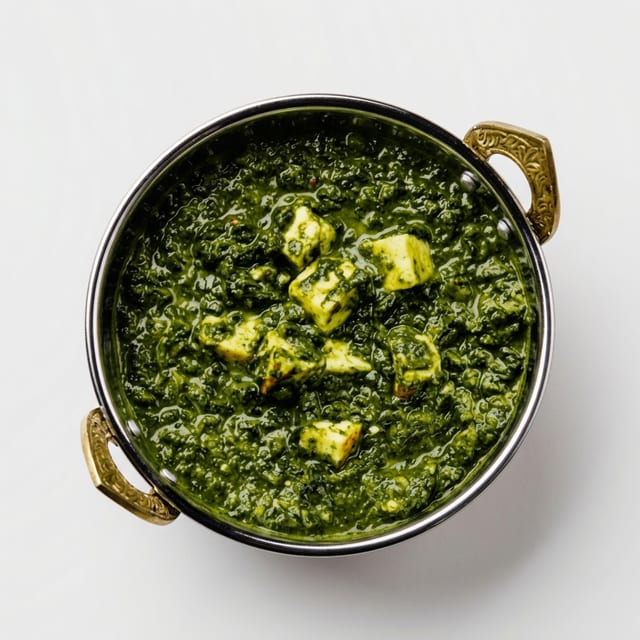 Saag (Spinach Curry).