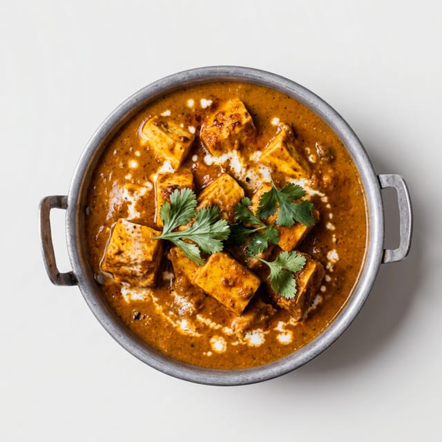 Paneer Tikka Masala Curry (Indian Cheese in Creamy Curry).