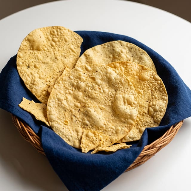 Papadam | Lentil Wafers.