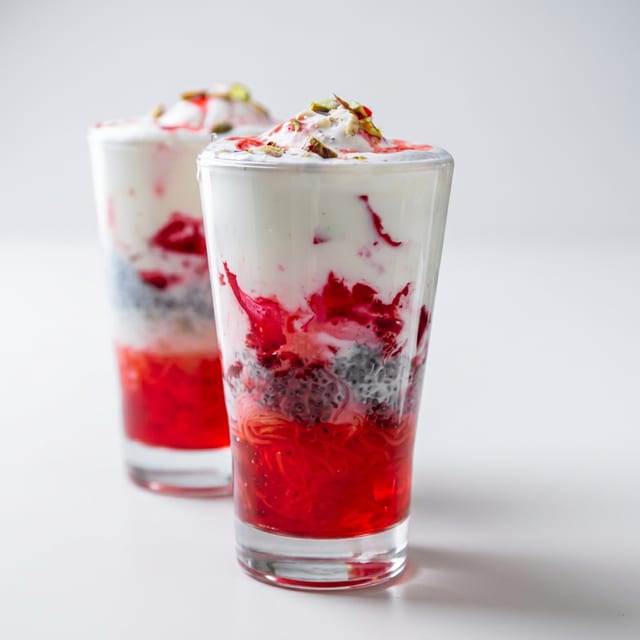 Falooda | Indian Dessert or Drink.
