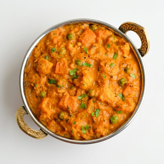 Mixed Vegetables Makhani (Vegetable Tikka Masala).