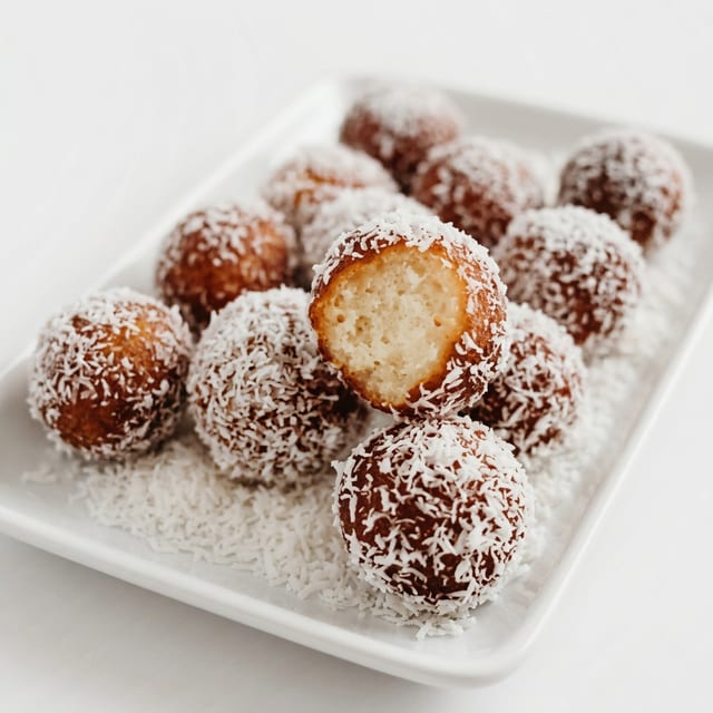Coconut Gulab Jamun (2 PCS).