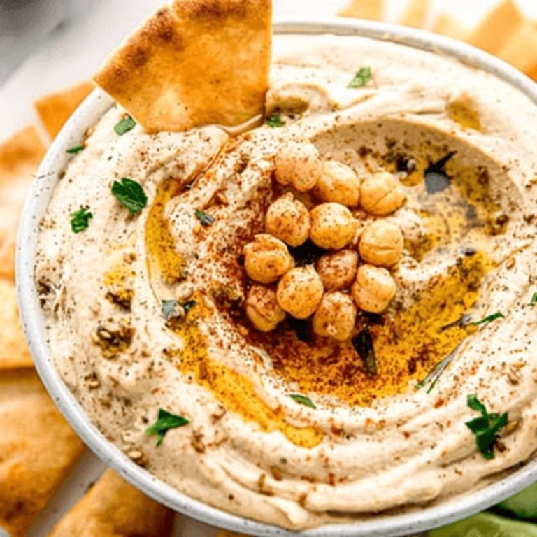 Savor Our Fresh Hummus