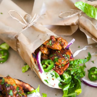 Tandoori Chicken Caesar WRAP Combo