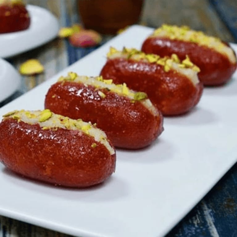 Indulge in Delicious Gulab Jamun Desserts