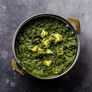 Palak Paneer (Spinach and Cheese)