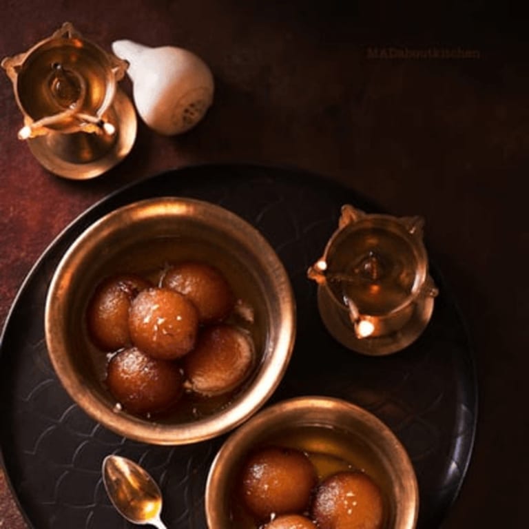 Indulge in our gulab jamun
