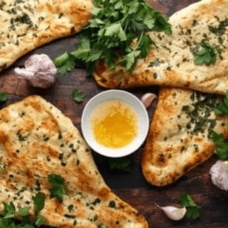 Bread: Naan (White Flour) | Roti (Whole Wheat)