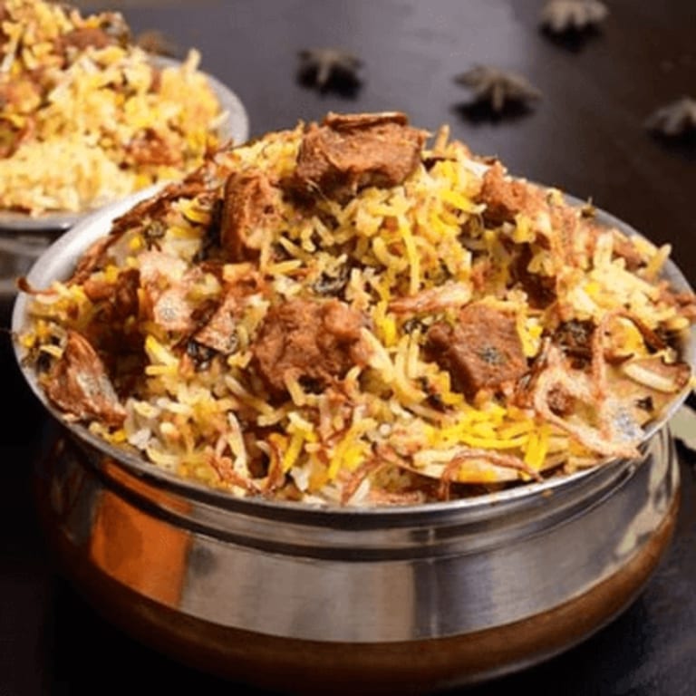 Delicious Lamb Biryani Awaits