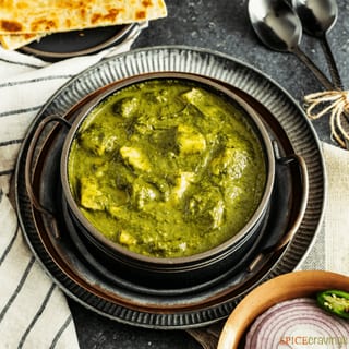 Aloo Saag (Spinach and Potatoes)