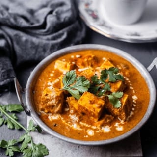 Paneer Tikka Masala Curry (Indian Cheese in Creamy Curry)