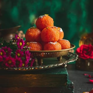 Motichoor Ladoo 1 LB * Chick Pea Flour * 