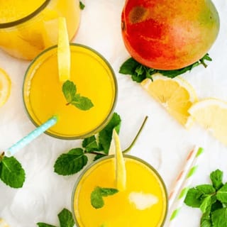 Mango Lemonade (Alphonso Indian Mango)